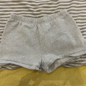 TNA Cozy Fleece Light Gray Sweatshirt